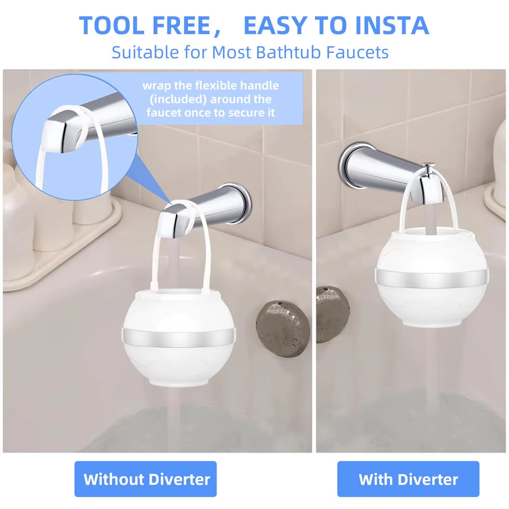 Spa-Ready Bath Water Filter